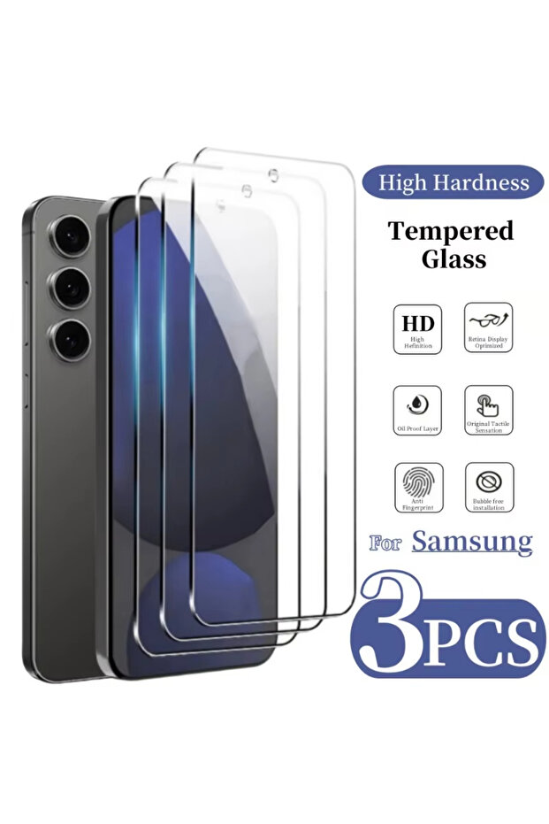 High Definition 3 pieces Galaxy S26 1-3Pcs S26 Ultra Tempered Glass For S26 Plus S25 S24 S23 S22 P