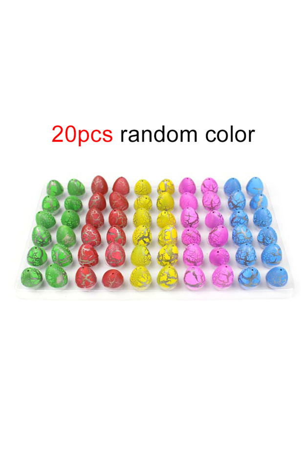 OneSize 20KLD 10~20pcs Hatching Dinosaur Eggs Mini Cactus Succulent Simulation EVA Water Absorbing E