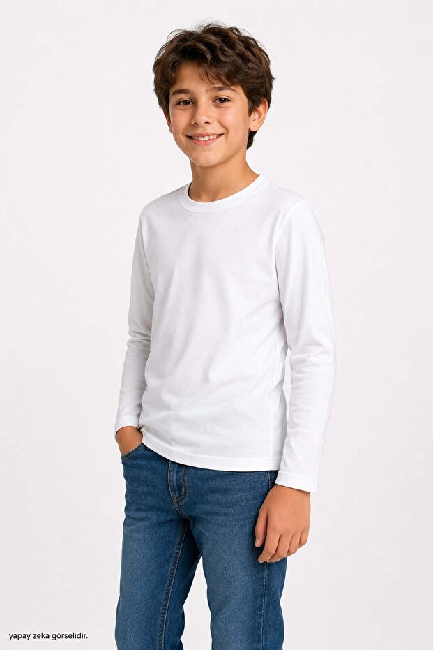 Children's Long Sleeve Basic Sweatshirt4260018