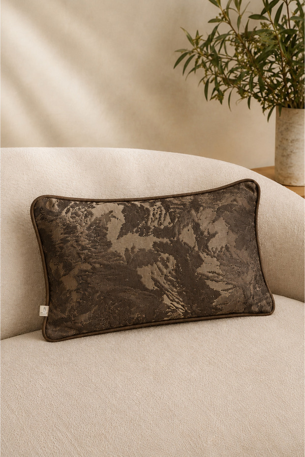 Royal Coffee Rectangular Kirlent Case (30X50)