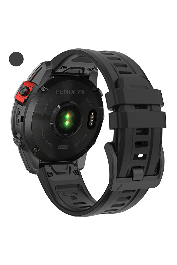 1pecs QuickFit 22mm style3 Black For Tactix 8 7Pro Delta/Quatix 8/Fenix 7X 7 6X 6 Strap For Fenix
