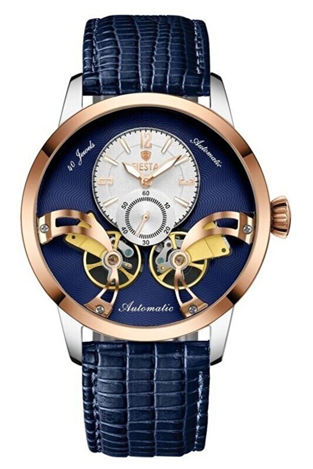 F25039M Genuine Leather Cord Wristwatch
