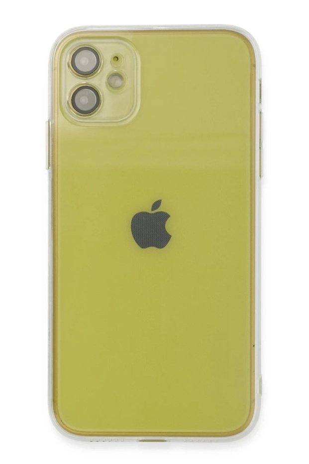 Apple iPhone 12 Compatible Case Fly Lens Silicone - Transparent