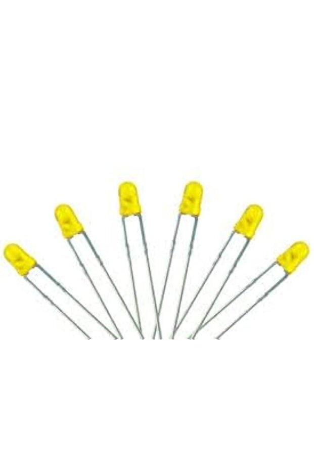 KNP 3mm Yellow LED is a high-intensity, energy-efficient light-emitting diode (LED) designed for indicators, electronics projects, and precision lighting applications.