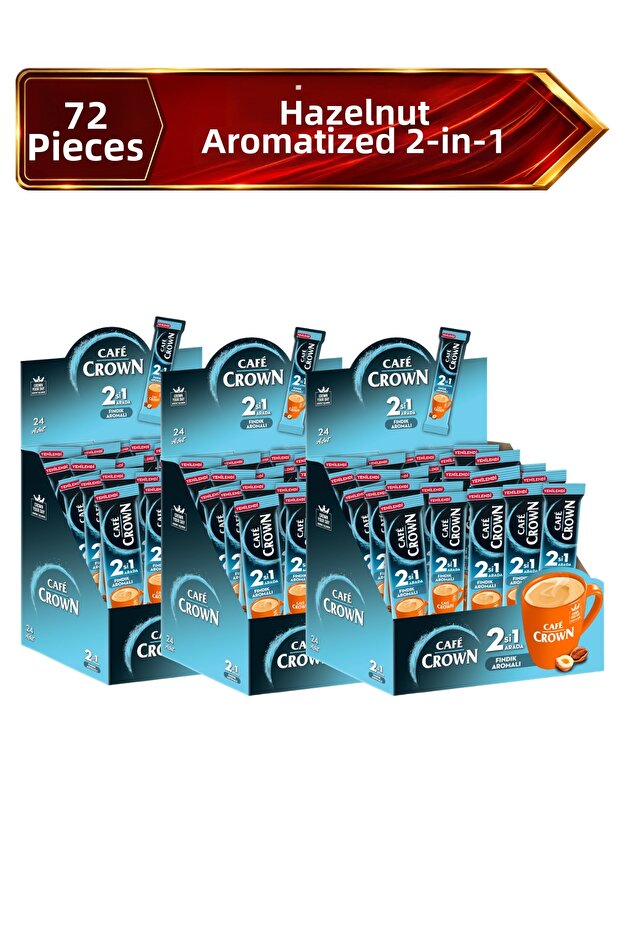 72 قطعة 2 في 1 من المكسرات 11 جرام (3 علب × 24 قطعة)