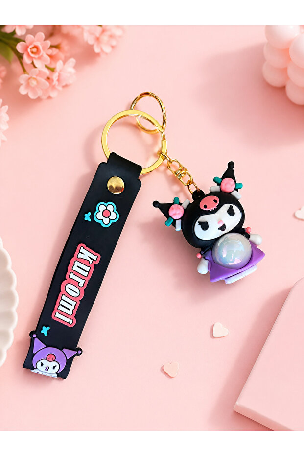 Breloc tip Kuromi, Bec LED - 1