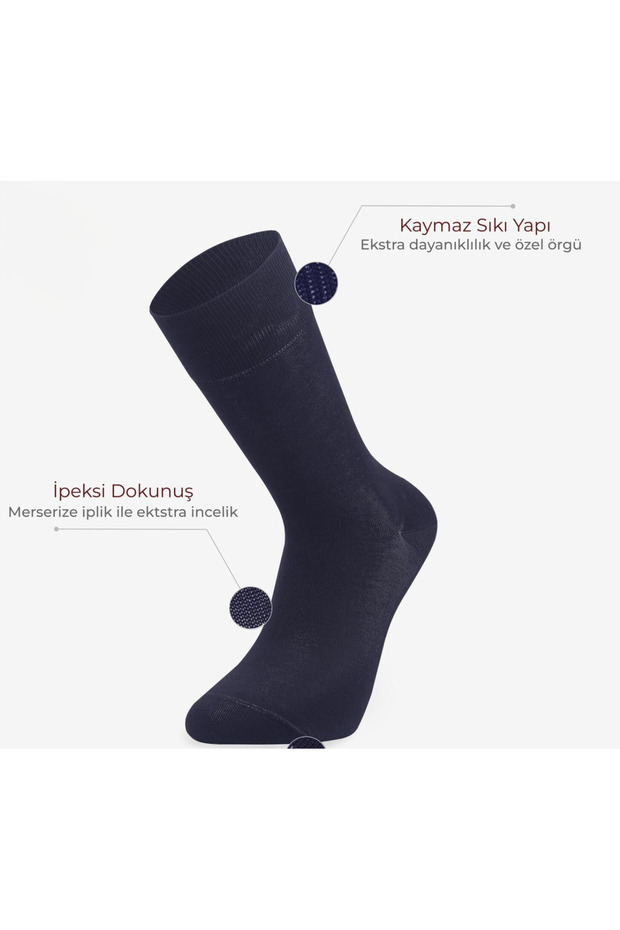 Summer Mercerized Men's Socks