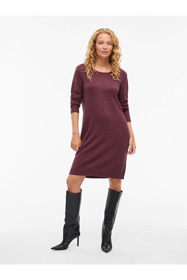 Strickkleid Langarm - 5