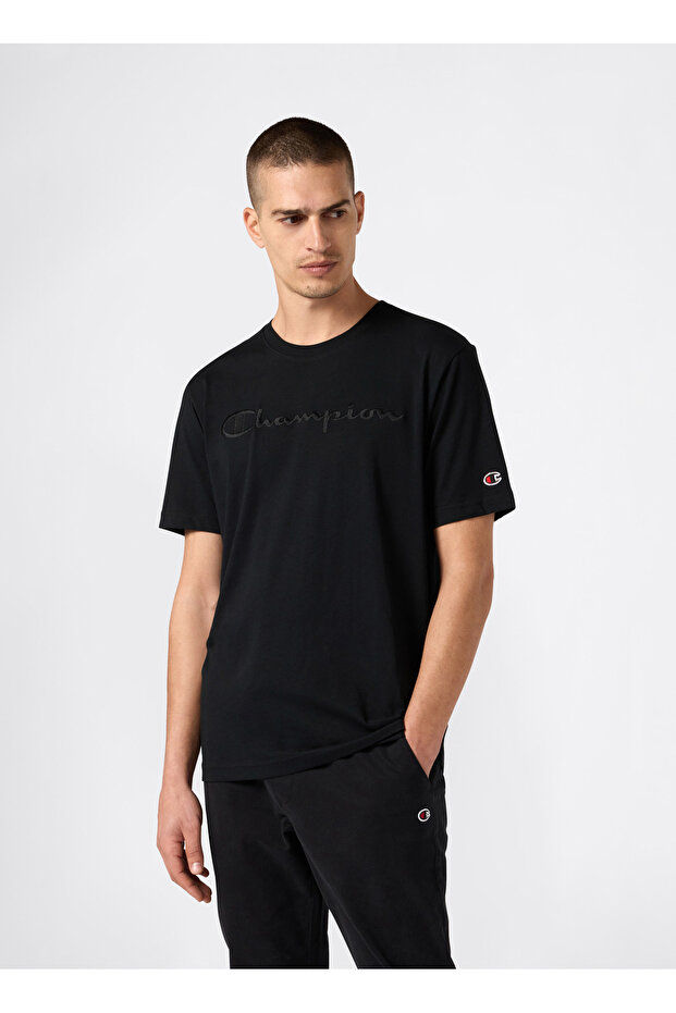Icons Ss Tee Black Men's T-Shirt - 220273-Kk001