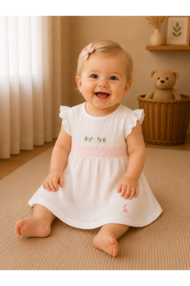 Baby Dress White
