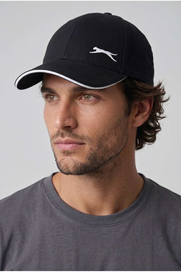 Unisex Hat Panther Logo Trend Classic Lifestyle Cap Black White