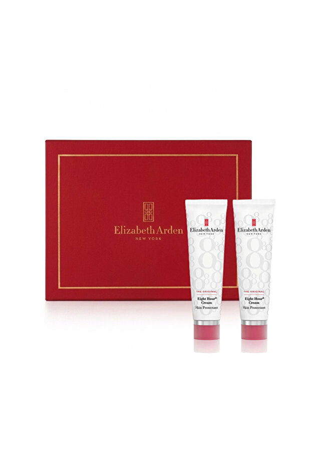 Eight Hour Skin Protectant Moisturizing Face Cream 2-Piece Gift Set 2 X 50 ml