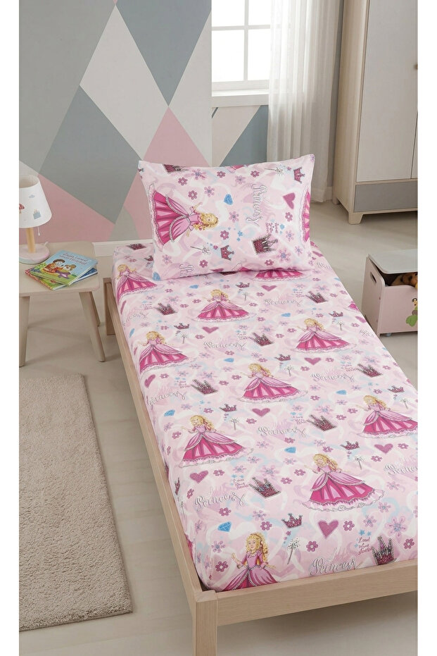 Princess Single Cotton Ranforce Sheet Set - 2