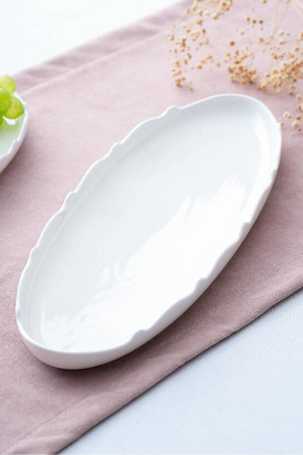 طبق بيضاوي نيرفانا - 40 سم POR-06313