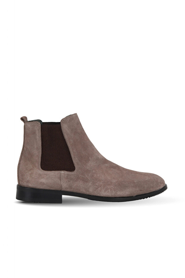 Mink Suede Men's Flat Boots 34Mb3001