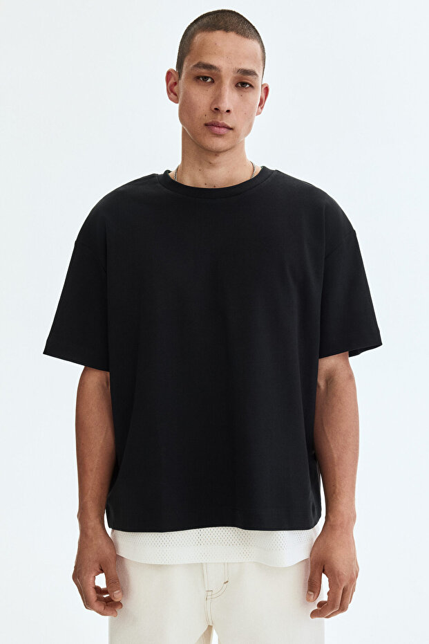 İnterlok Tişört Loose Fit
