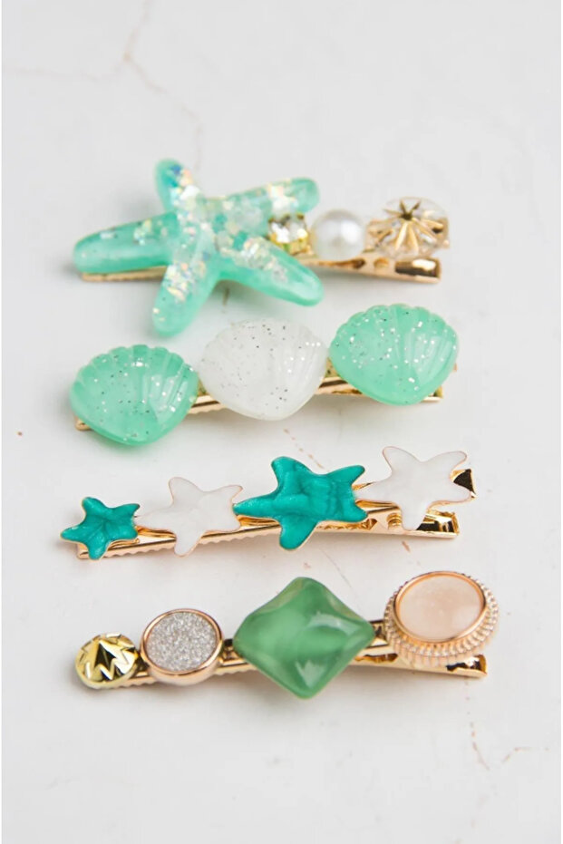 Seashell Multiple Buckle Set - 2