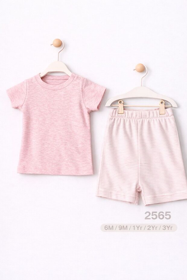 Baby Girl T-Shirt Shorts 2-Piece Set