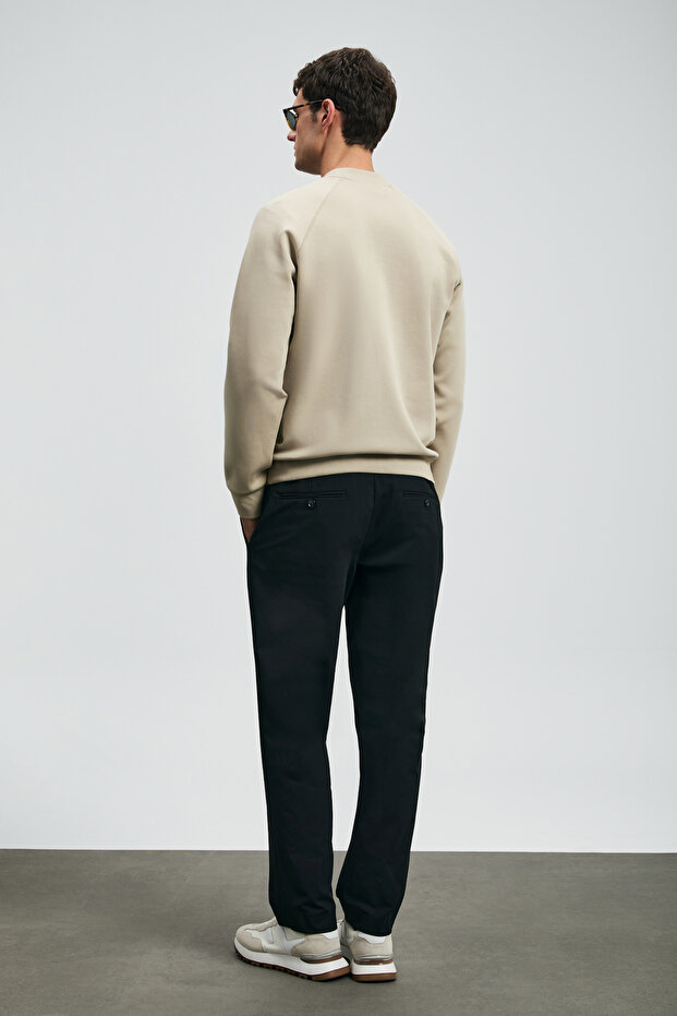 Grant Erkek Sweatshirt Bej - 6