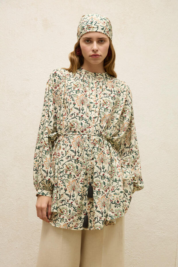 Viscose Patterned Tunic Ira - 2