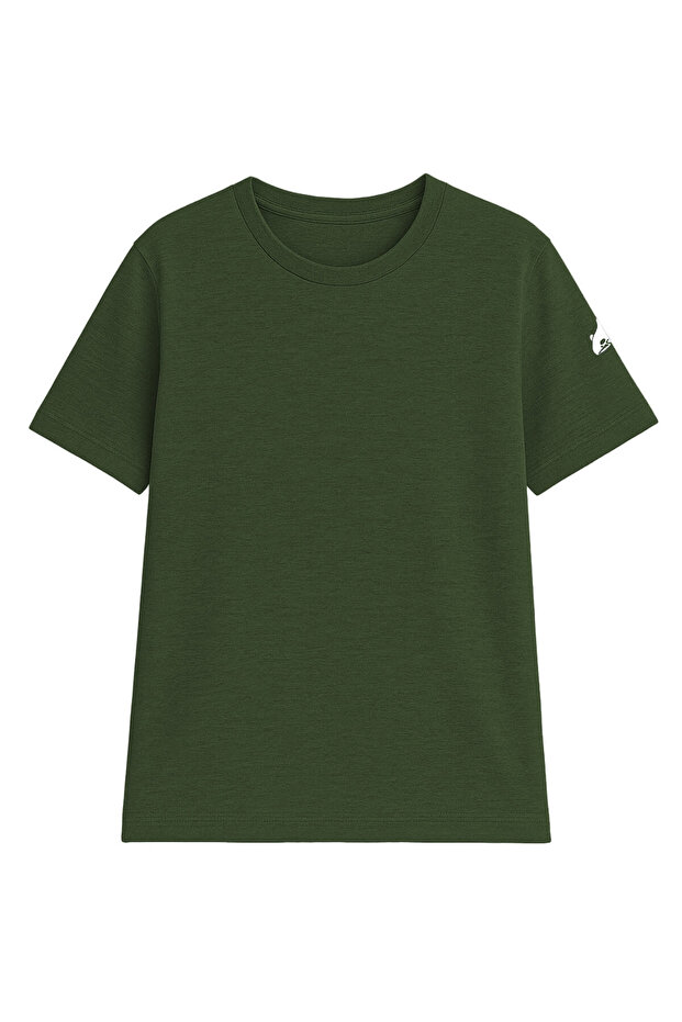 Men's Crew Neck Basic Plain Short T-Shirt - 2