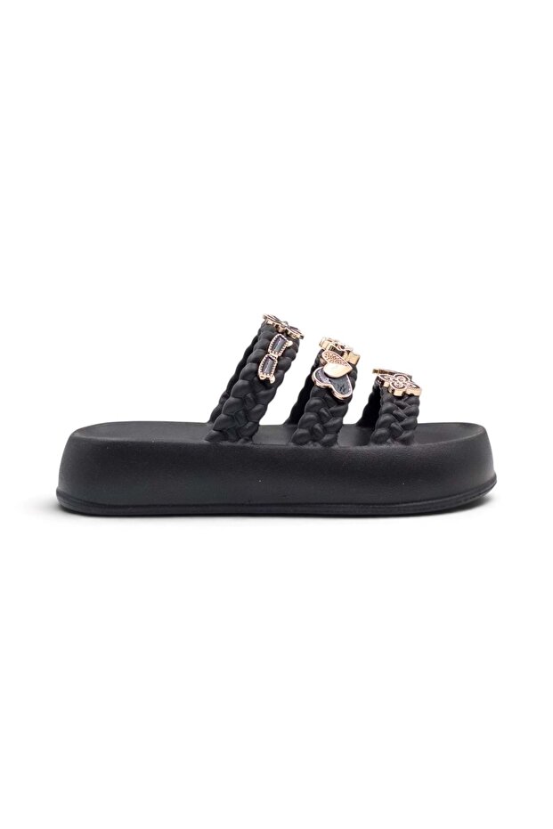 Ez0192.04 Eva Stone-Embellished Women's Slippers