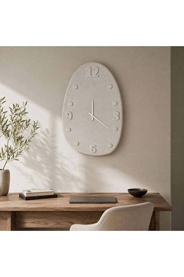 Harlan Wall Clock 80x120cm - White