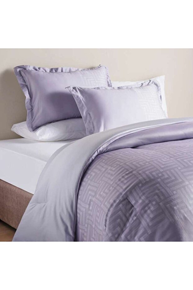 Monroe 3-piece Tencel Printed King Comforter Set 240x260cm - Grey