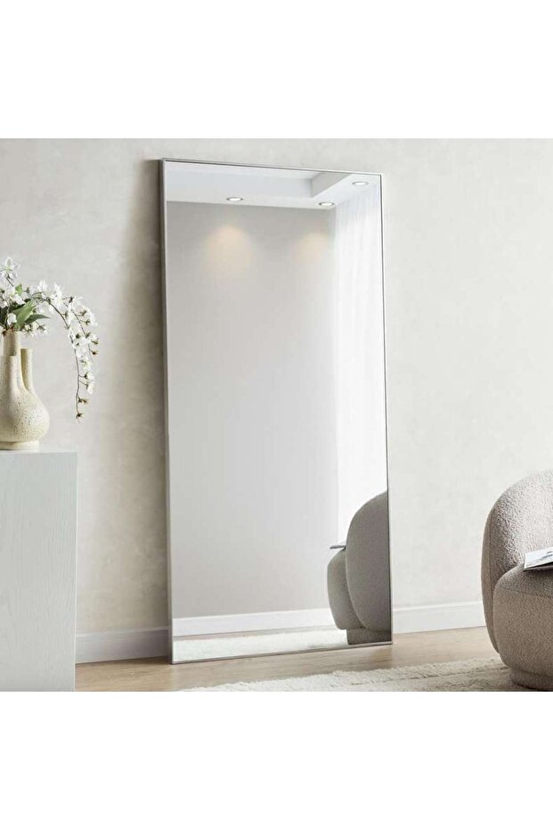 Mojo Bevelled Leaner Mirror 92x182cm - Silver