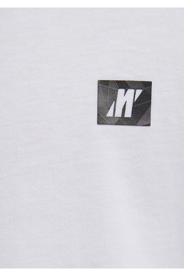 Μπλουζάκι Pro White Basic Relaxed Fit / Άνετο κόψιμο 0613090-620 - 8