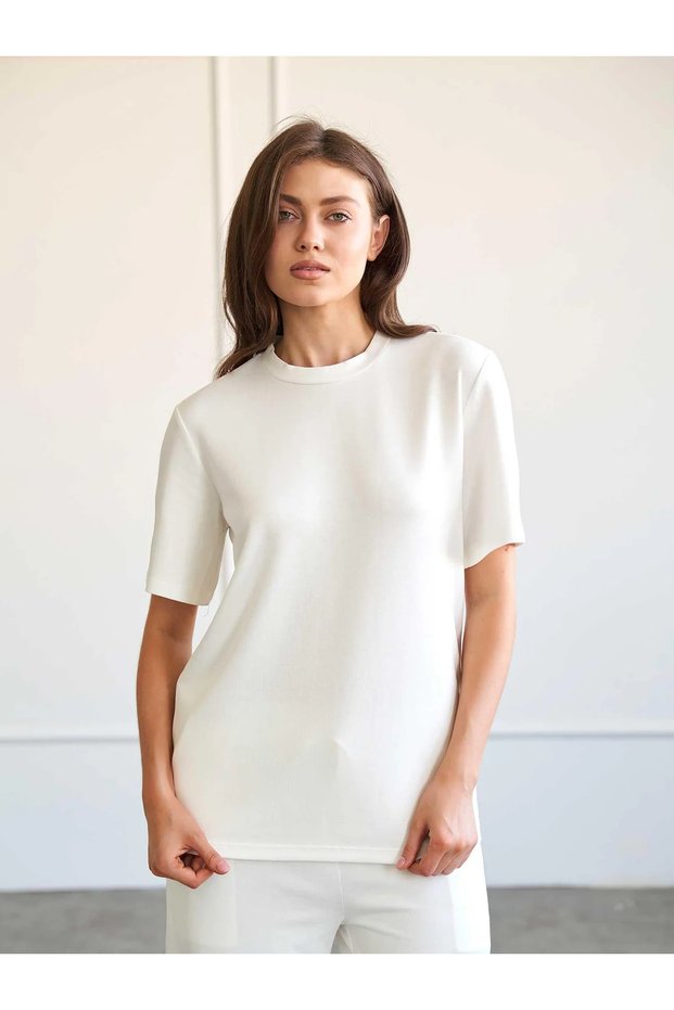 Crew Neck Relaxed Fit Women's T-Shirt