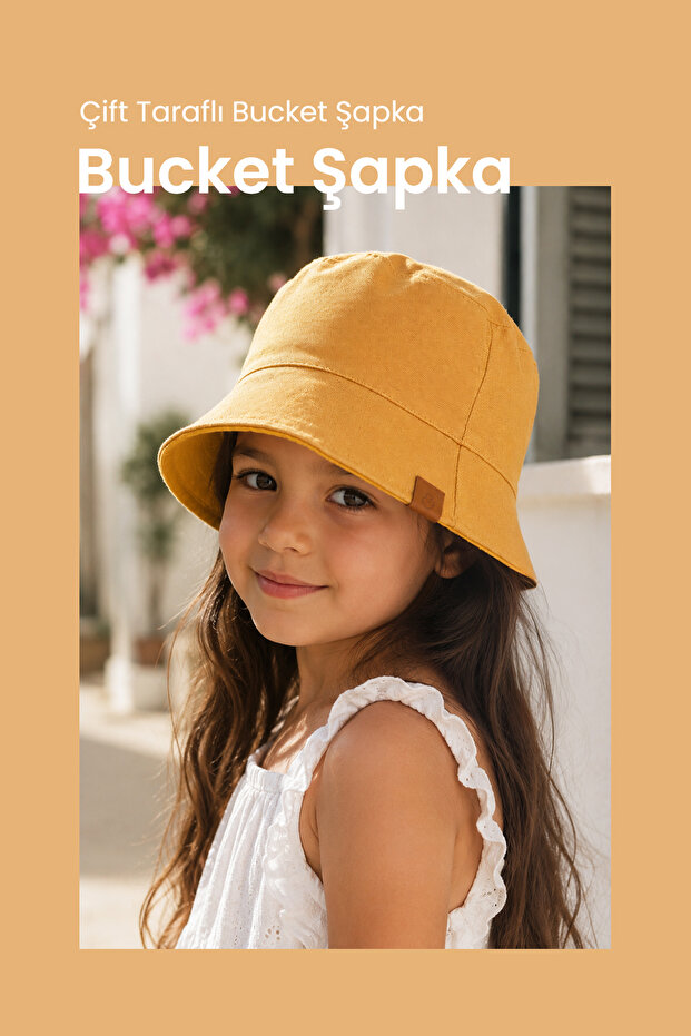 Full Sun Protection Reversible Bucket Hat