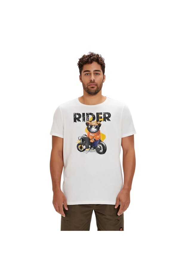 Fever Men's Navy Blue T-Shirt 24.01.07.014-C07