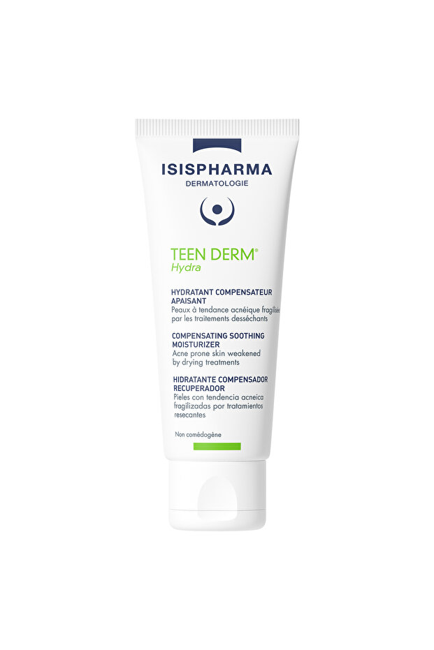 Teen Derm Hydra - Balancing and Soothing Moisturizer - for Dry, Problematic, Oily Skin Due to Treatments 40ml