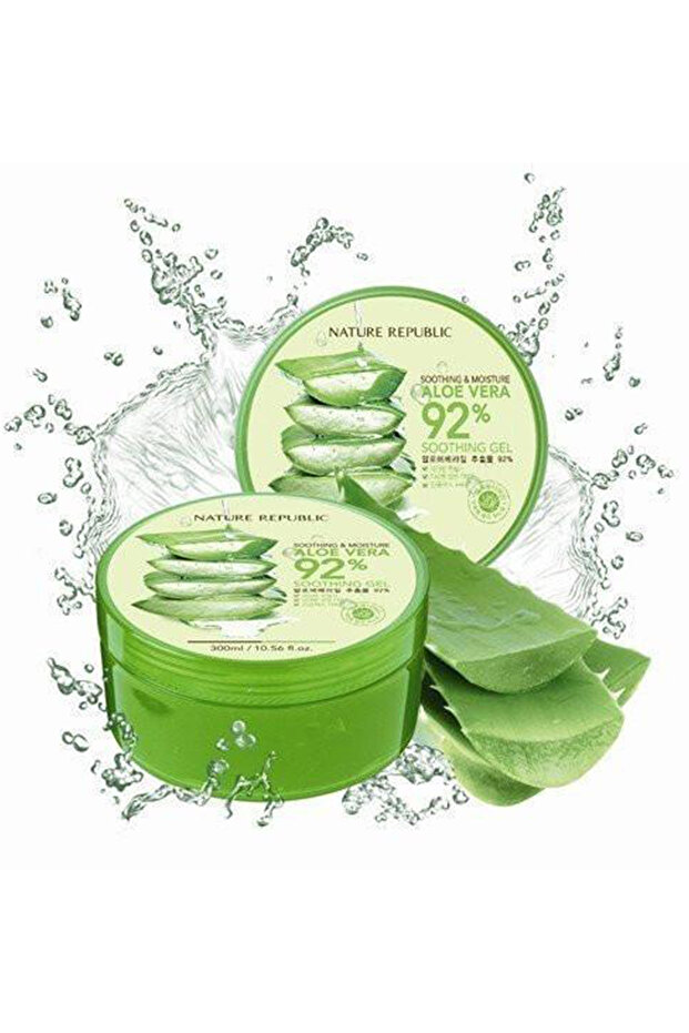 Nature Republic Moisturizing Gel with Aloe Vera Extract 300ml (Parallel Import)