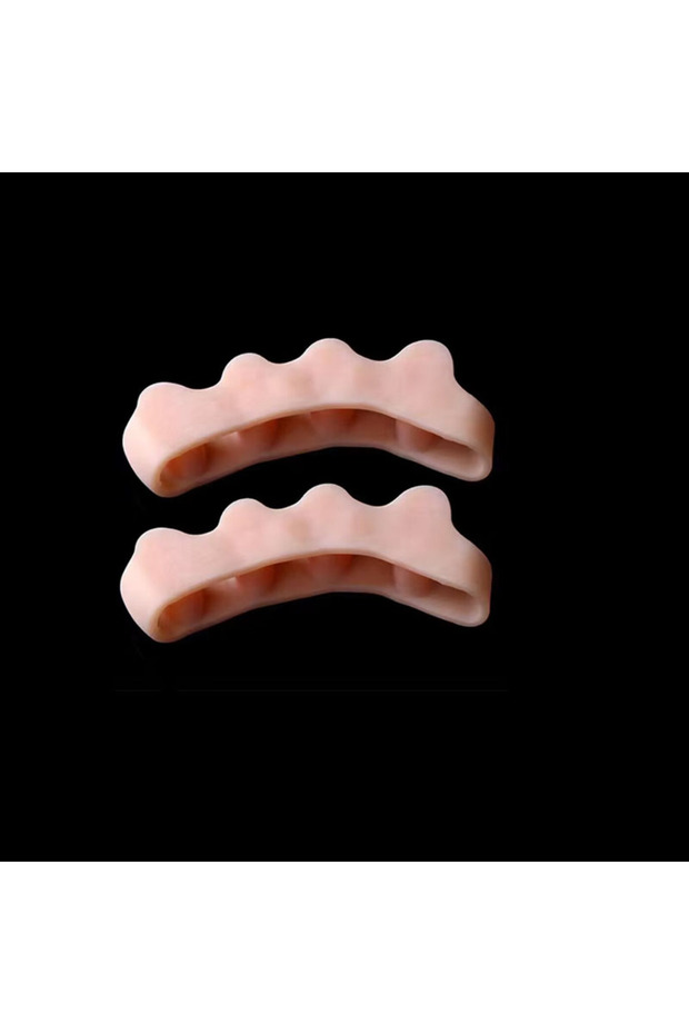 skin (2Pcs) 2Pc Silicone Toe Separator Fingers Feet Toe Spreader Hallux Valgus Bunion Corrector Toe