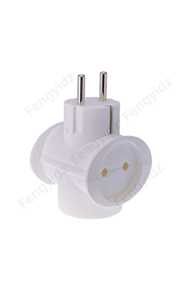 Type 5 European Type Conversion Plug 1 To 2/3/4 Way EU Germany Standard Power Adapter Socket 16A 250