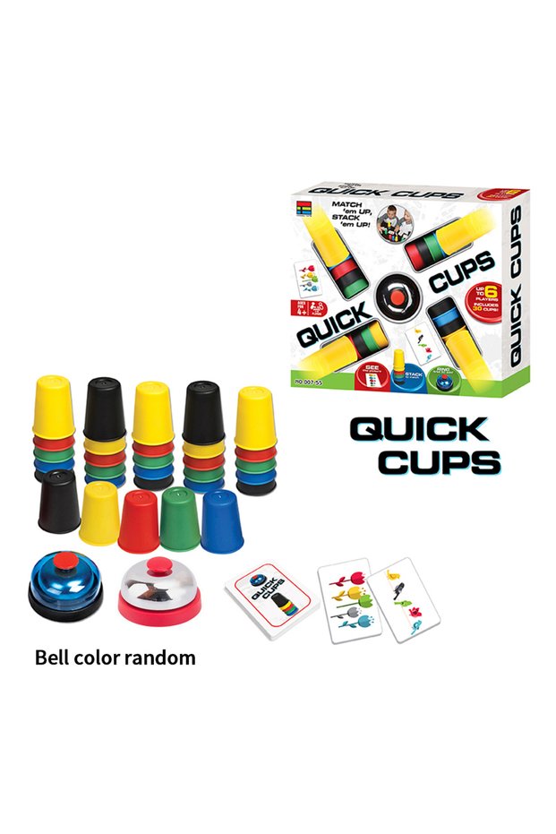 1set Stacking Cups Sports Stacking Cups Plastic Card Games Family Parent Child Outdoor Indoor Speed