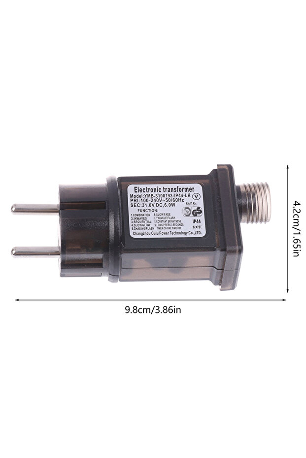 1pcs EU Plug AC 220V To 31VDC 6W 8 Functional With Remote Control SELV LED Lamp Driver Switch Adapte