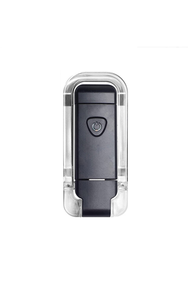مصباح قراءة LED أسود جديد قابل لإعادة الشحن عبر منفذ USB، مزود بمشبك، سطوع قابل للتعديل، للعناية بالعين. عبوة واحدة.