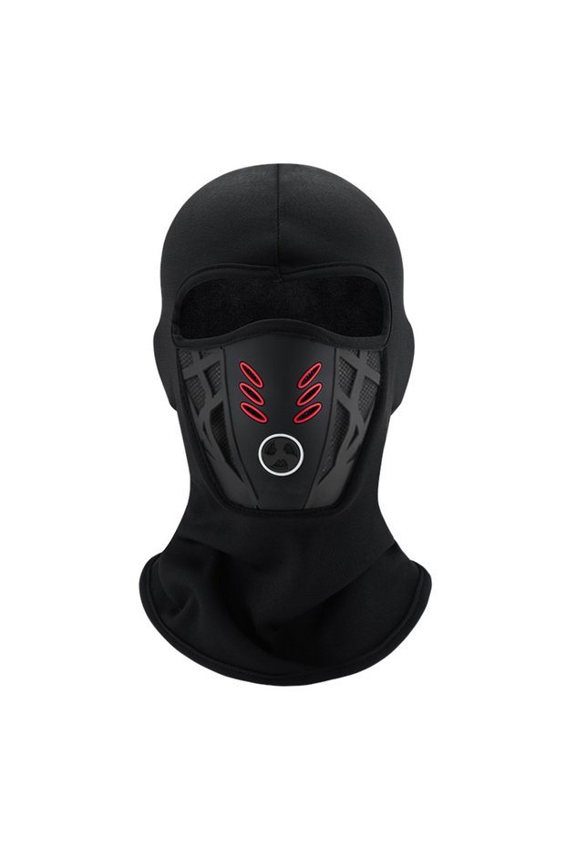 Black01 ANTI-HAZE Motorcycle Riding Balaclava Cycling Full Face Mask Ski Hood Cap Beanies Windproof