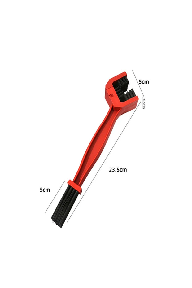 red Portable Chain Cleaner Motorcycle Road Bike Chain Clean Brush Bicycle Clean Motorcycle Tools Cha