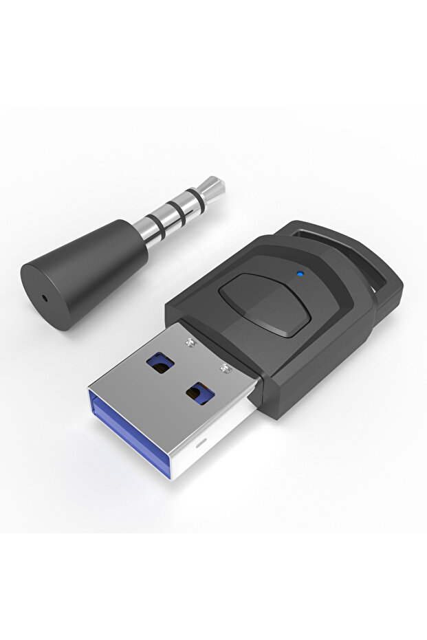 محول بلوتوث 5.0 USB لاسلكي لسماعات الرأس وجهاز استقبال للألعاب PS5/PS4