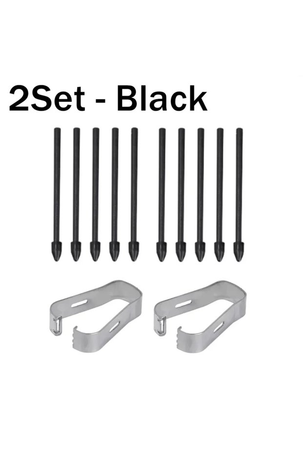 10pcs-Black Replacement Pencil Tips for Samsung Galaxy Tab S6 S7 S21 S22 S23 S24 Note 10 20 S Pen SP
