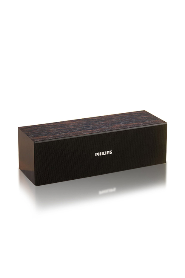 Philips Brown PHILIPS SPA3609 DesktopSpeaker With 53mm Dynamic Driver Pure Human Voice Surround So