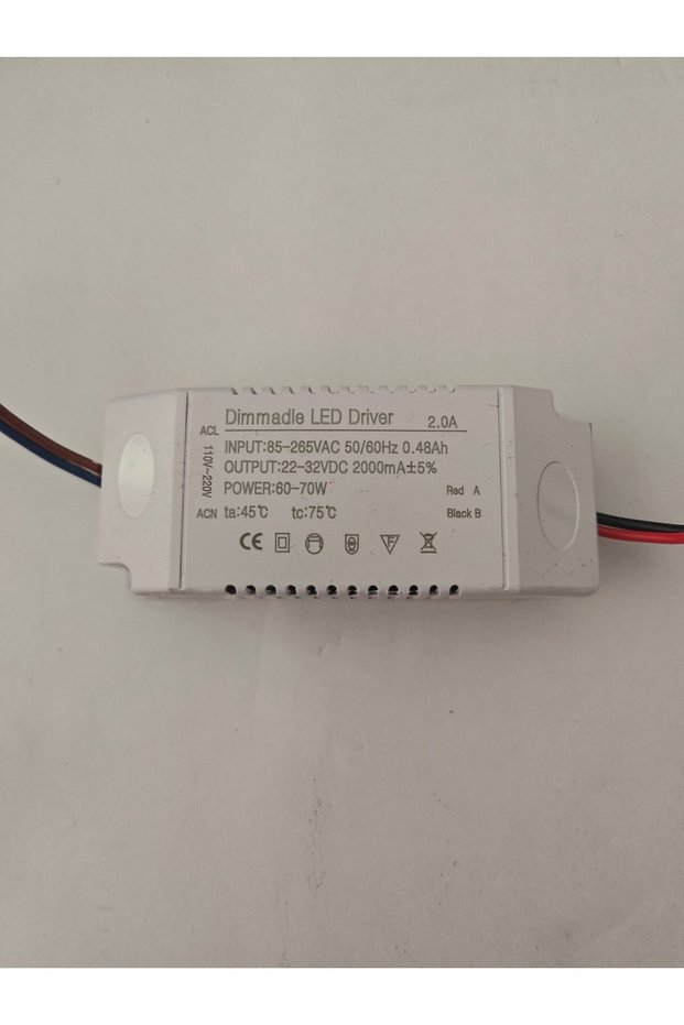 Dimmable Ayarlı LED Driver Sürücü 60-70W 2A