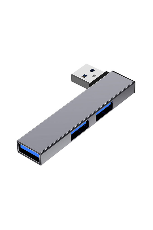 G-USB USB Hub, 3-Port Aluminum USB Hub with USB 2.0 Port and USB 3.0 Port, USB Splitter, USB Extende