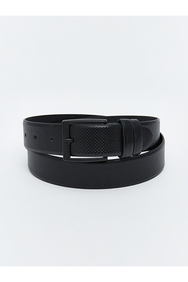 Leather Look Men's Belt
