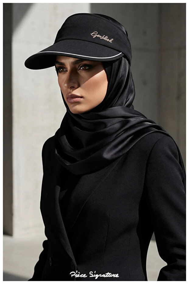 100% بوليستر، قبعة نسائية عصرية وأنيقة مصنوعة من القماش