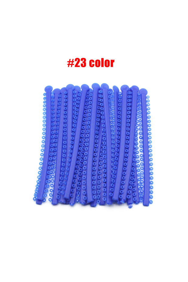 23-20pcs AG 20pcs/Park Dental Orthodontic Elastic Ligature Ties Bands for Brackets Braces Colourful